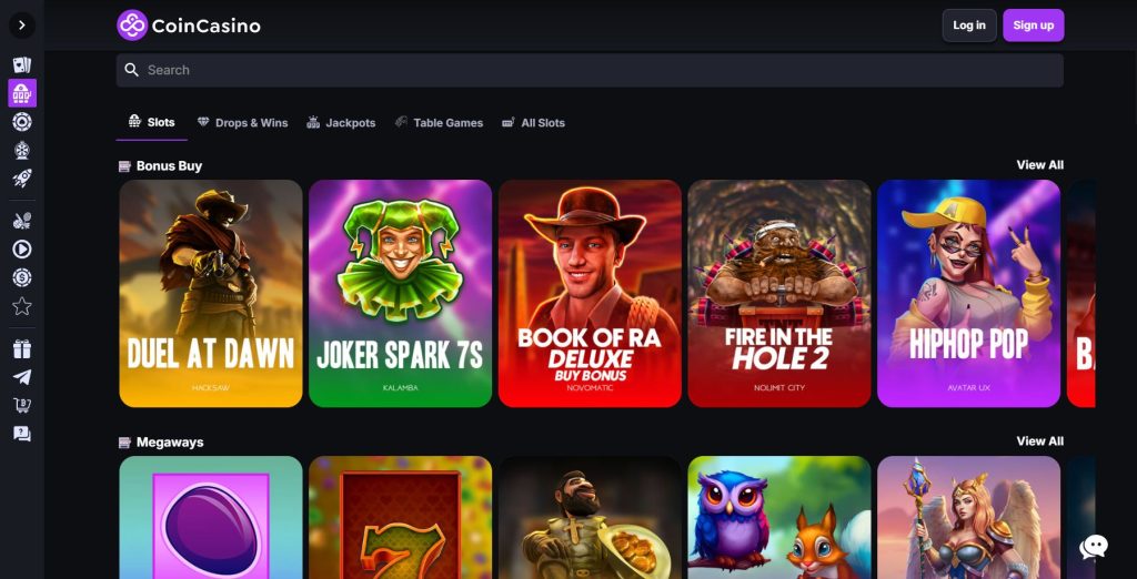 CoinCasino Games